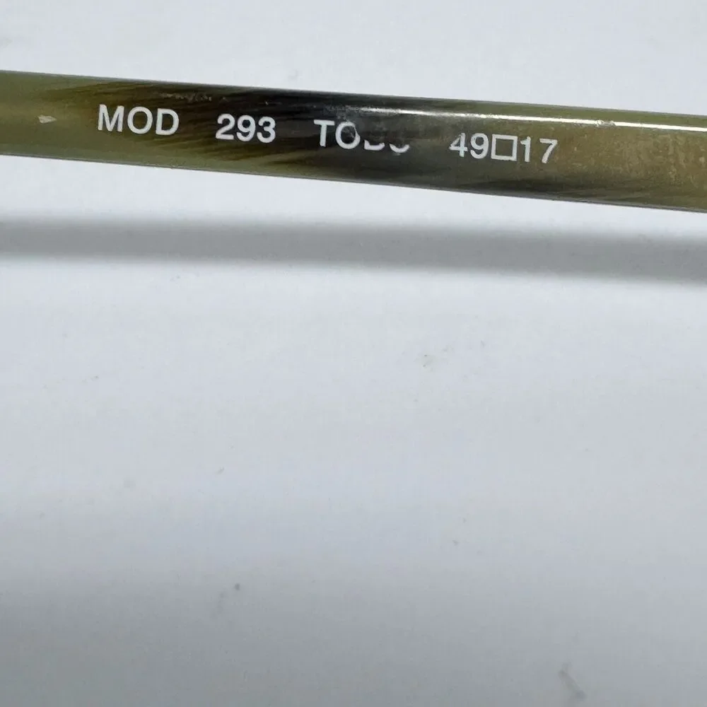 Anglo American Optical Mod 293 Tobu Brown Eyeglasses Frames 49-17 140 H15865‎